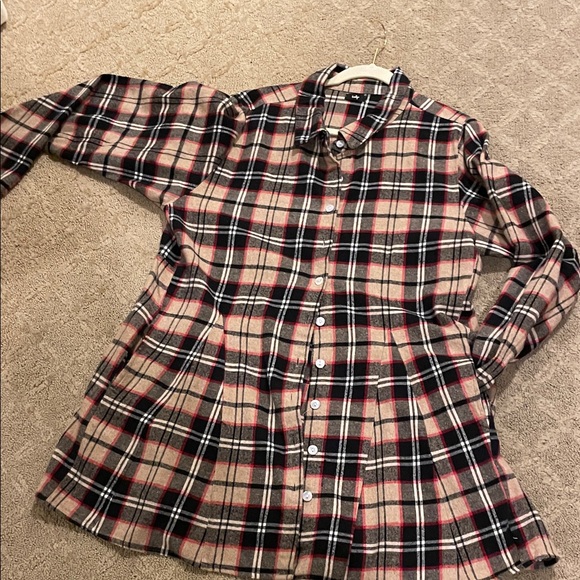Tulip brand Plaid Button-Up Shirt XL - Picture 8 of 9